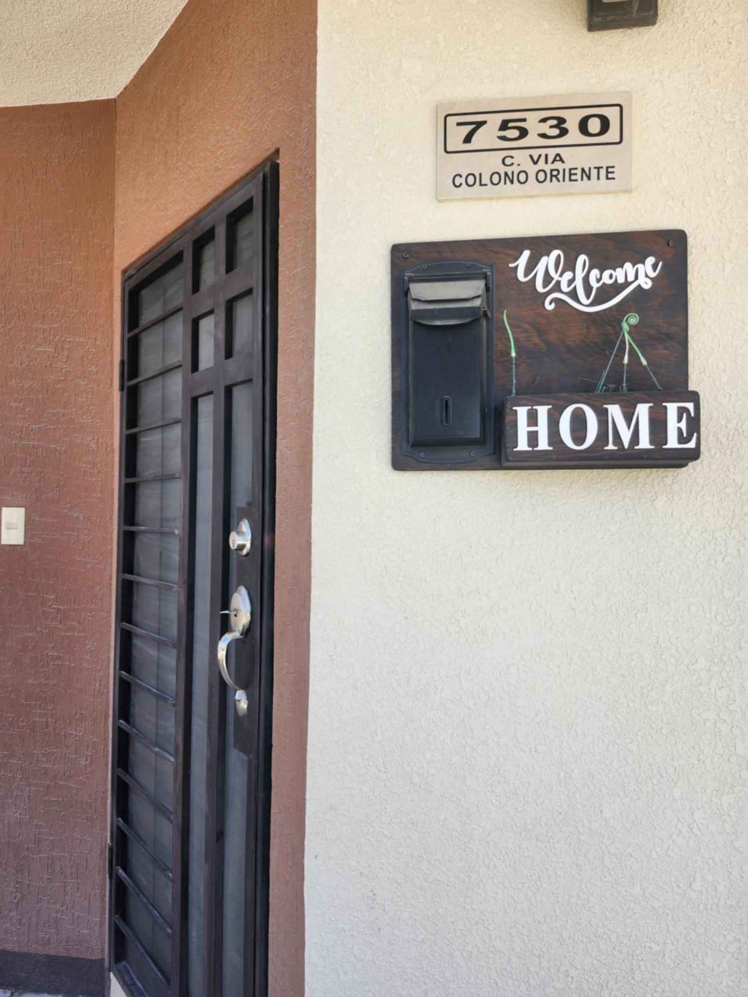 Casa A 5 Min., Del Consulado Americano Ciudad Juárez Eksteriør billede